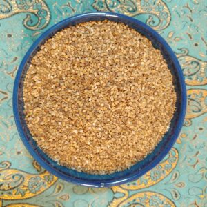 کنجد قهوه ای